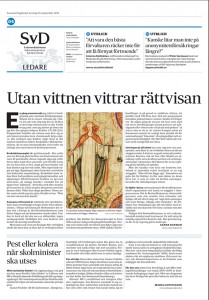 Utan vittnen vittrar rättvisan